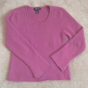 Xhilaration Angora bell sleeve pink sweater